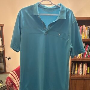Callaway Teal Polo Shirt